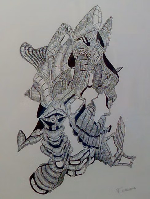 Dibujo artístico del autor Ignacio Fernández Candela